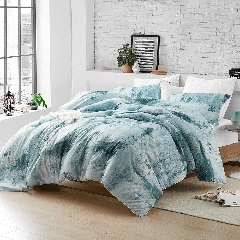 Brucht Designer Supersoft Oversized Comforter - Moonrise - Blue/Gray