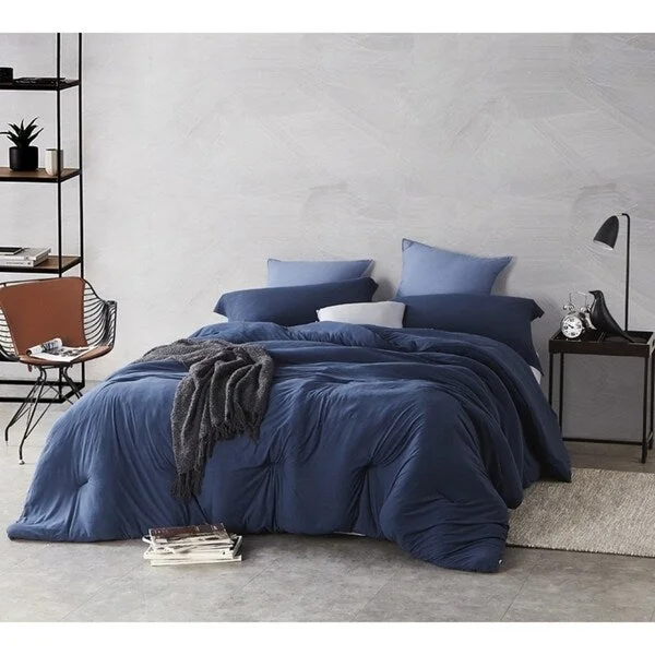 BYB Bare Bottom Comforter - Nightfall Navy