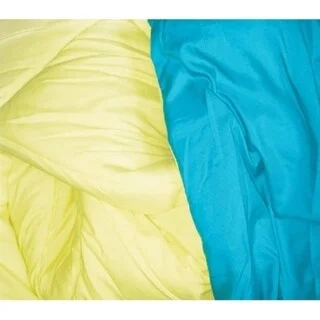 BYB Peacock Blue/Limelight Yellow Reversible Twin XL Comforter