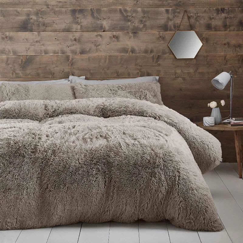 Cuddly Duvet Cover Set Natural