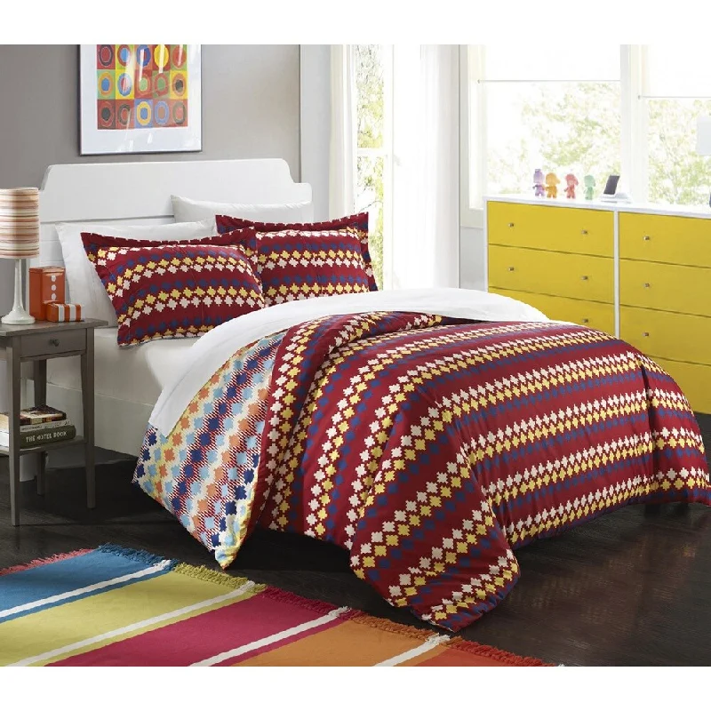 Chic Home 3-Piece Indiana Spice Tones Comforter Set