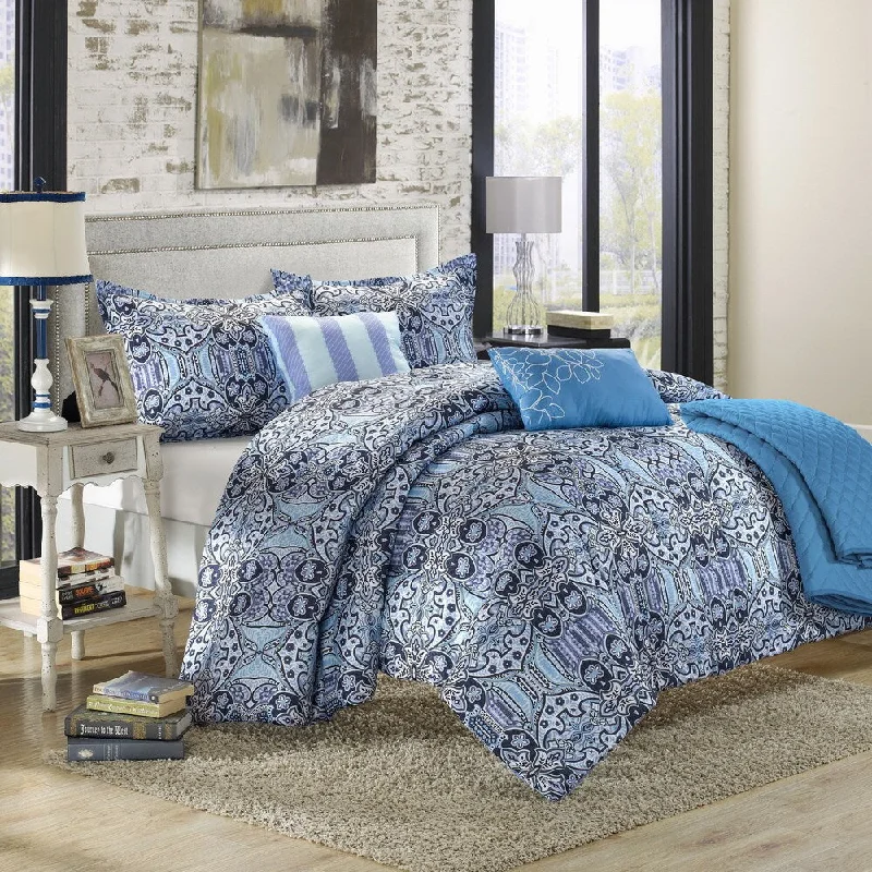 Chic Home Phoenix Luxury Reversible 6-piece Comforter Set