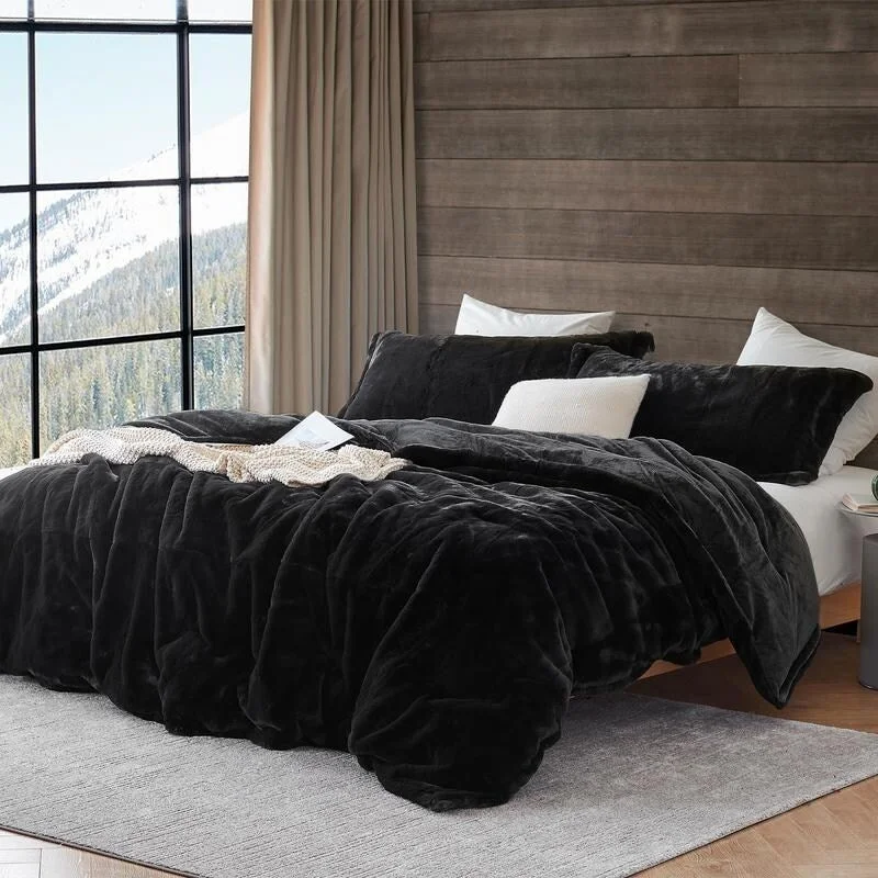 Chunky Bunny - Coma Inducer® Oversized Comforter Set - Bunny Black