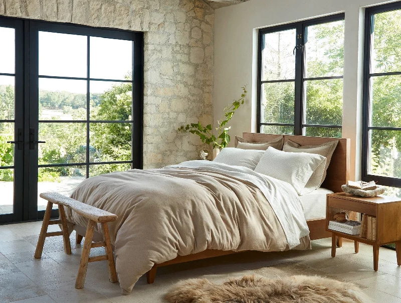 Cloud Brushed™ Organic Flannel Duvet Set