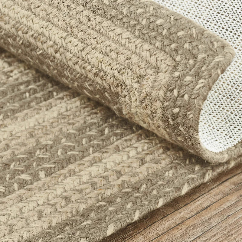 Cobblestone Jute Rug Rect w/ Pad 60x96