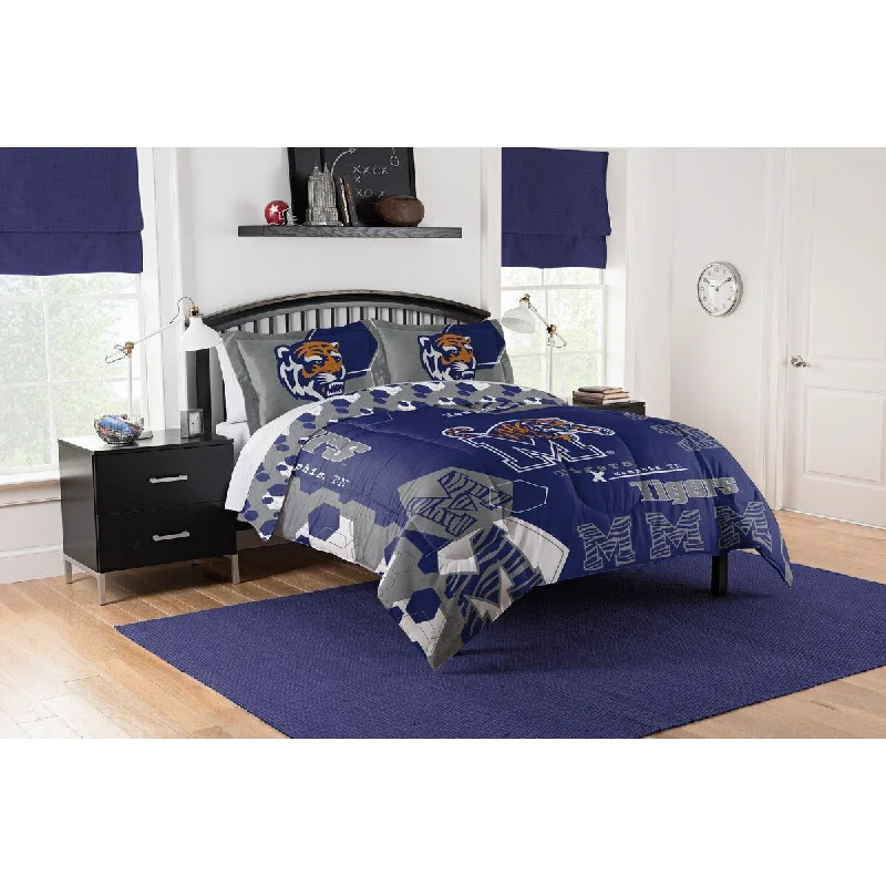 COL 849 Memphis Hexagon Take F/Q Comforter Set