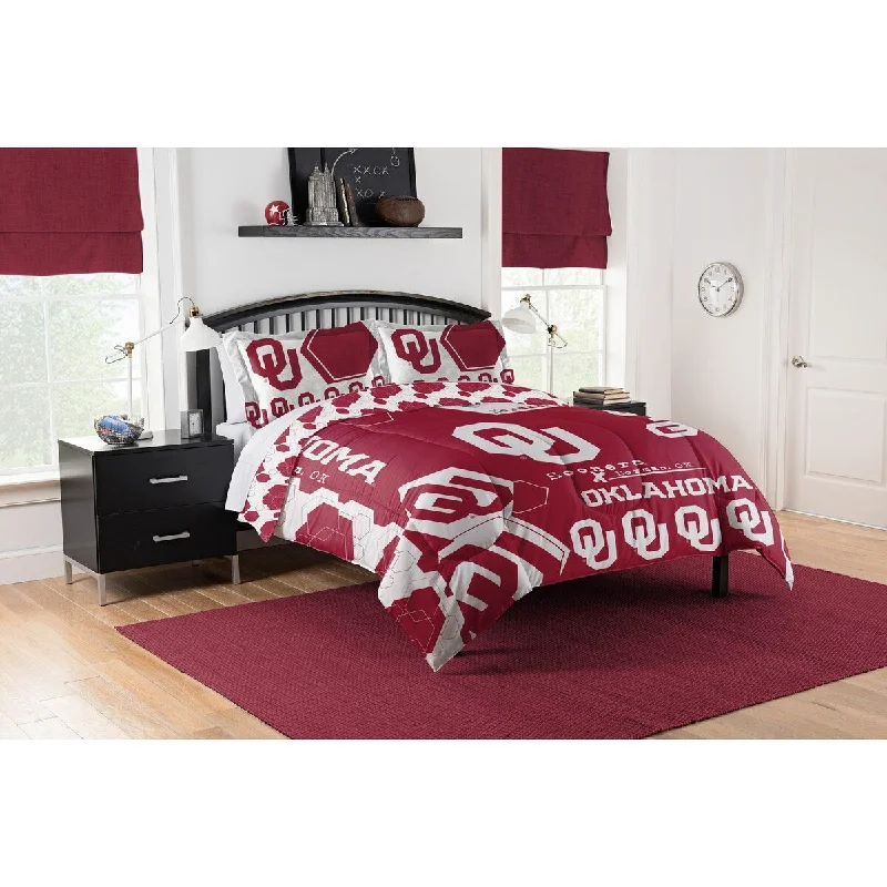 COL 849 Oklahoma Hexagon Take F/Q Comforter Set