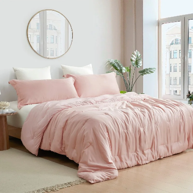 Cold Pandas Knitting - Coma Inducer® Oversized Comforter Set - Rose Quartz