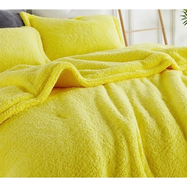 Coma Inducer Comforter Set - The Napper - Limelight Yellow