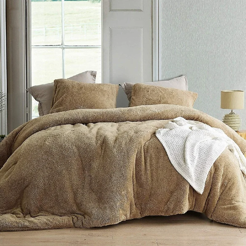 Coma Inducer Teddy Bear Taupe Oversized Comforter