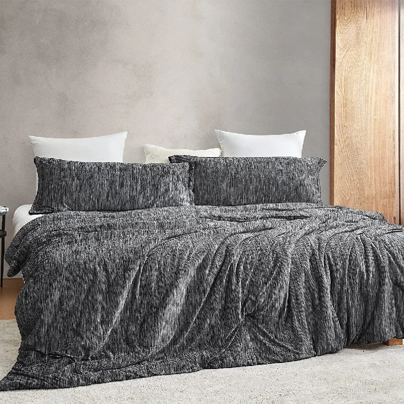 Cool Cool Summer® - Coma Inducer® Oversized Comforter Set - Black