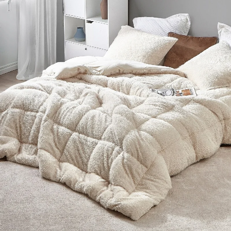 Corn Silk - Coma Inducer® Oversized Comforter - Popcorn Caramel