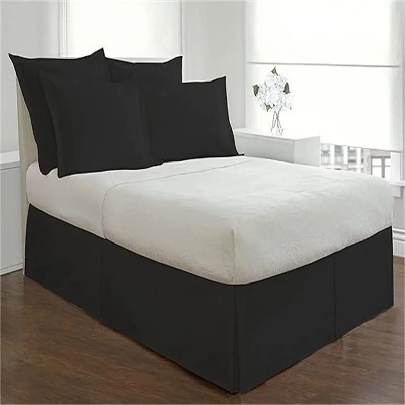 Cotton bed skirt