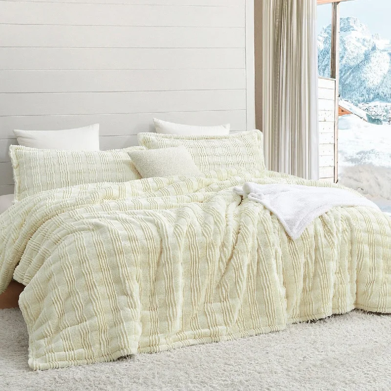 Cream of the Crop - Coma Inducer® Oversized Comforter Set - Off White