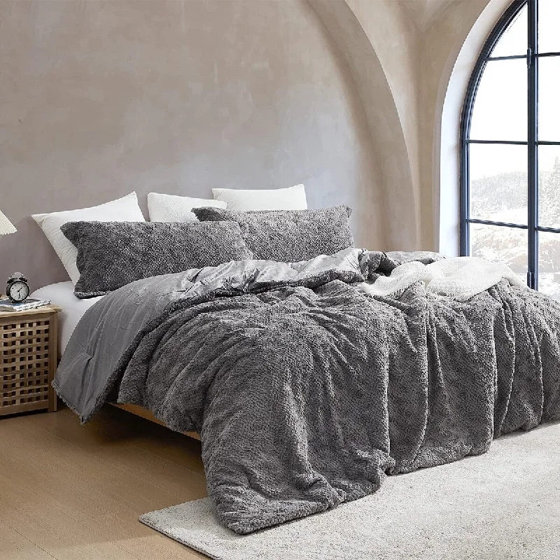 Cuddles & Snuggles - Coma Inducer® Oversized Comforter Set - Bedtime Gray