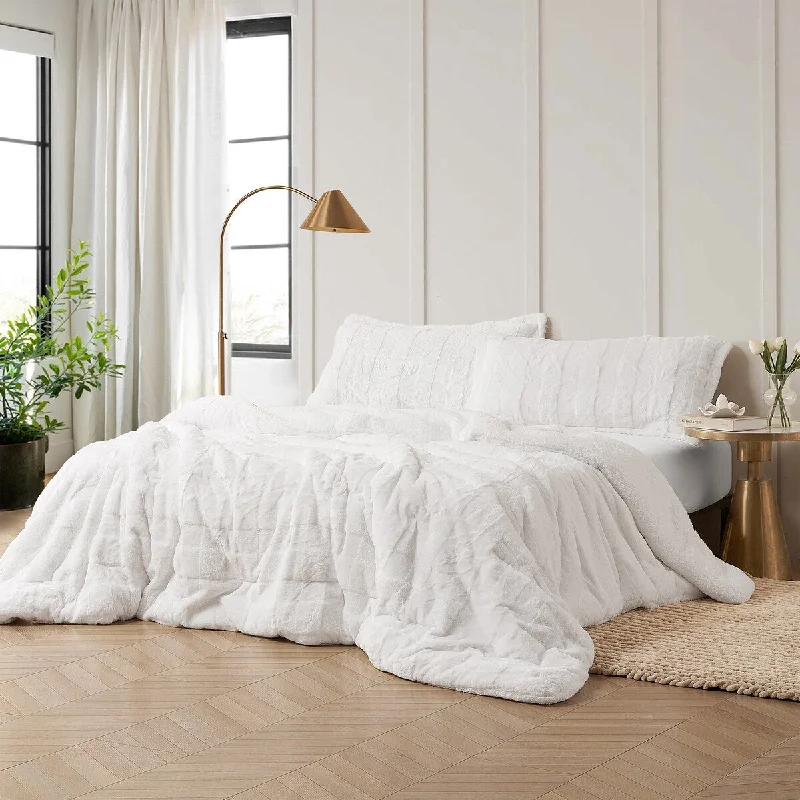 Cut n Sew Chunky Bunny - Coma Inducer® Oversized Comforter Set - White