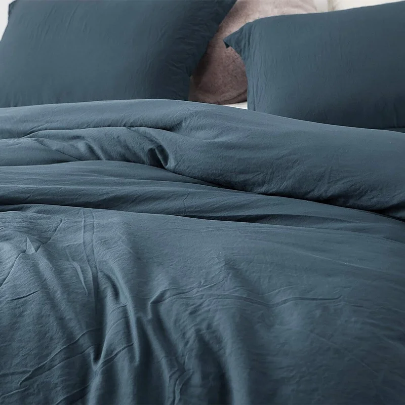 Down Alternative Ultra Cozy Comforter Set - Nightfall Navy