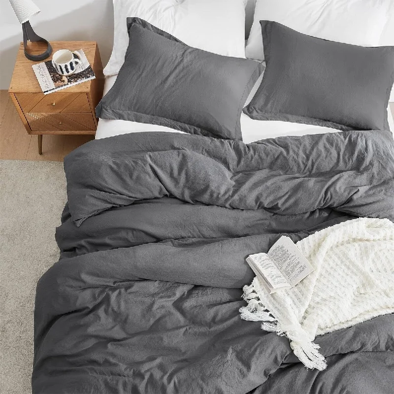 Down Alternative Ultra Cozy Comforter Set - Pewter