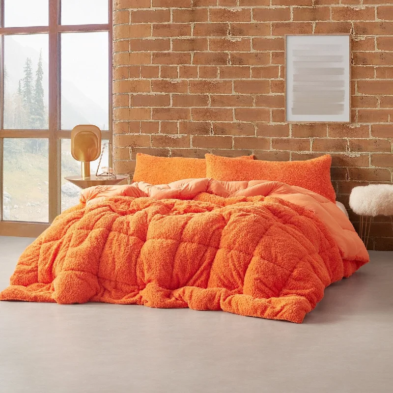 Dreamsicle Creamsicle - Coma Inducer® Oversized Comforter - Orange Peel