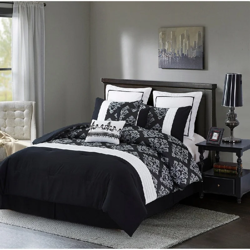 Fashion Street Alexandria 8-piece Comforter Set