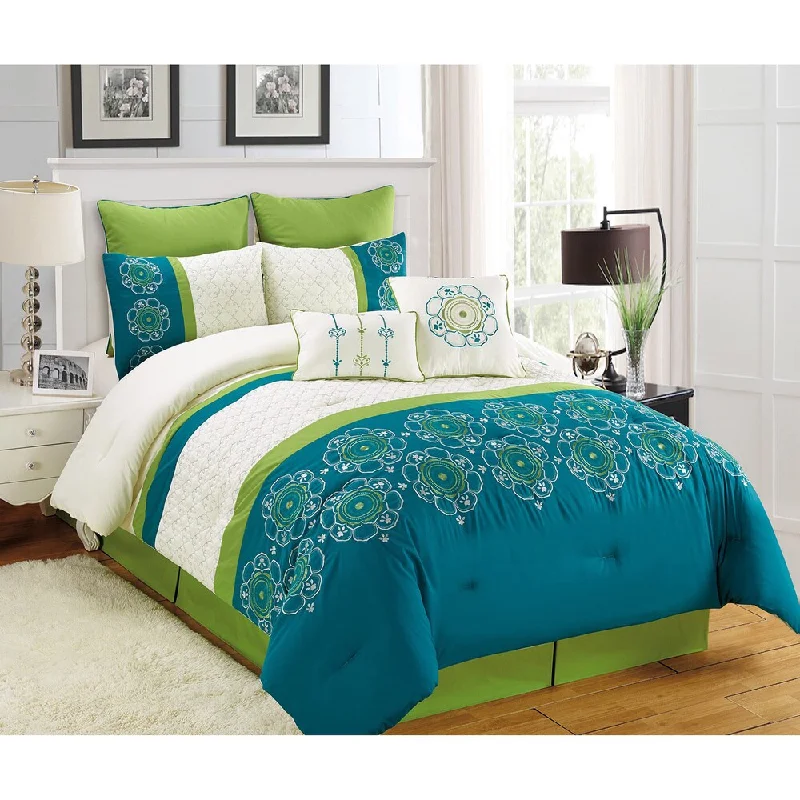 Fashion Street Italiana 8-piece Comforter Set