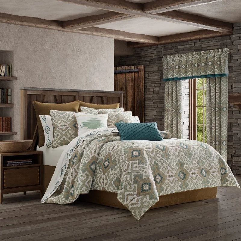 Five Queens Court Plainview Southwest Comforter Set