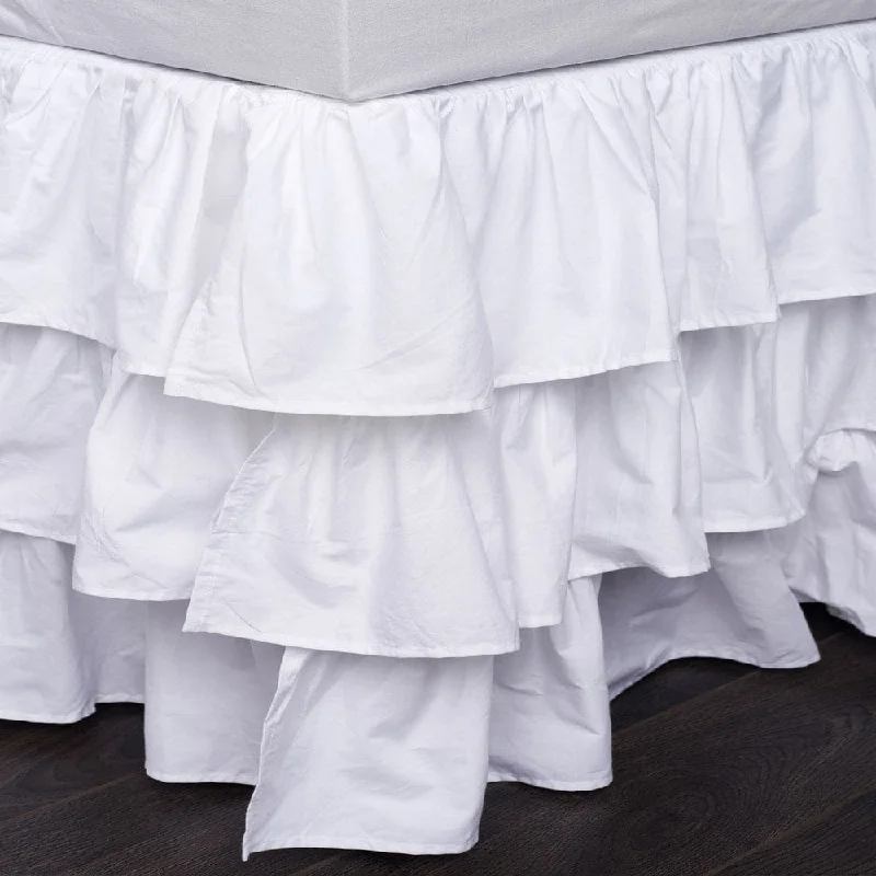 French Ruffle 18-inch Drop Bedskirt