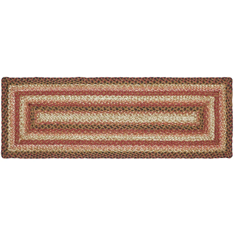 Ginger Spice Jute Rect Runner 13x36