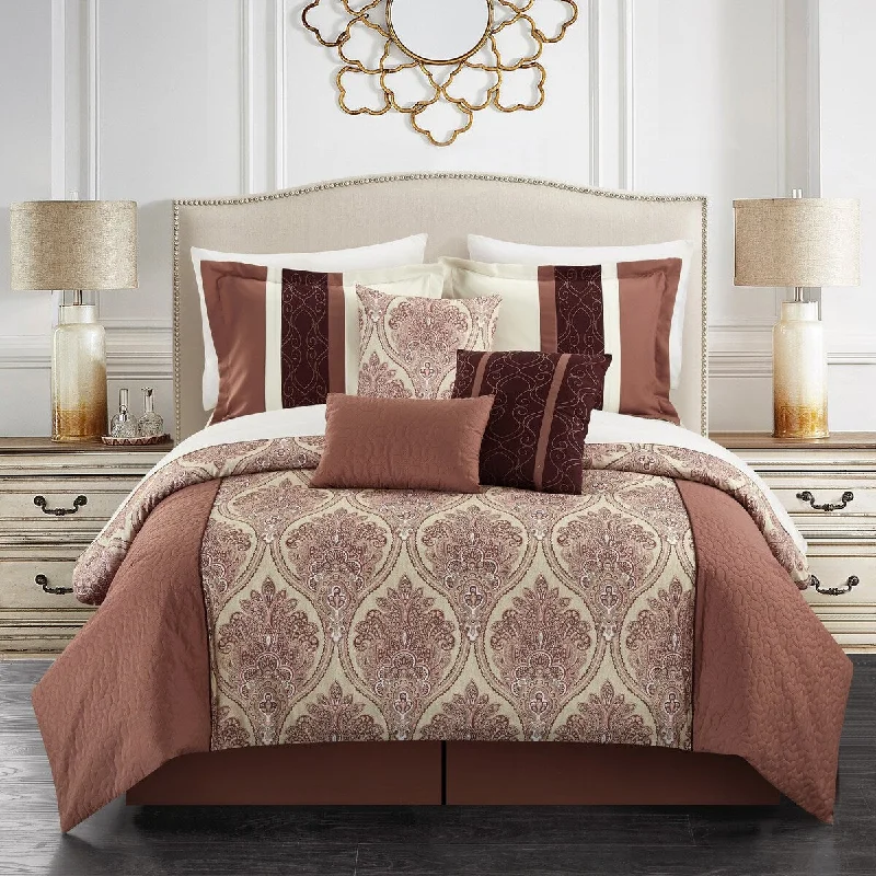 Gracewood Hollow Hosseini 7-piece Reversible Comforter Set