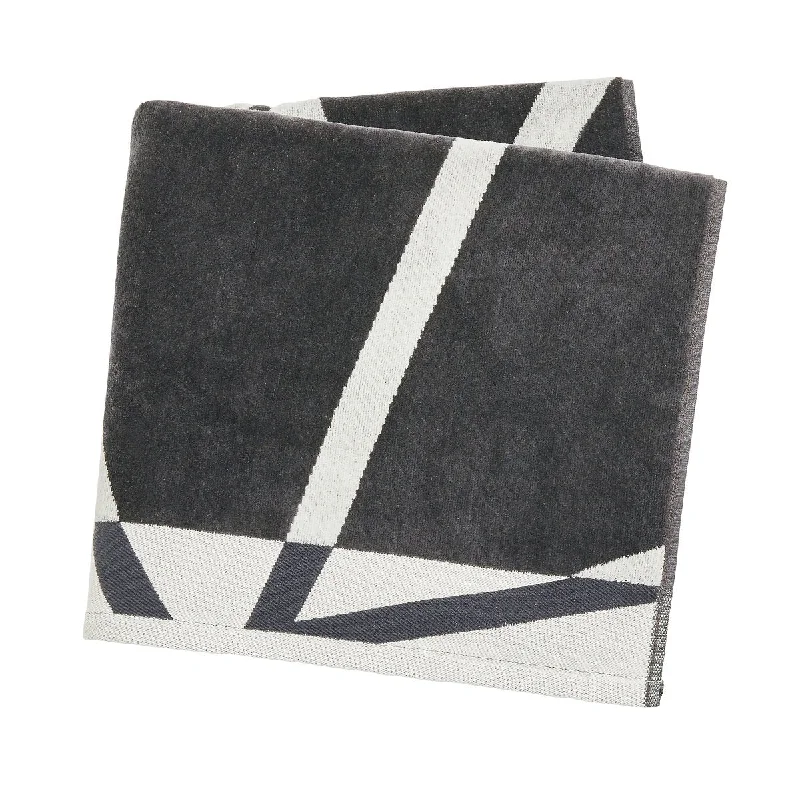 Harlequin "Sumi" Bath Towels in Charcoal