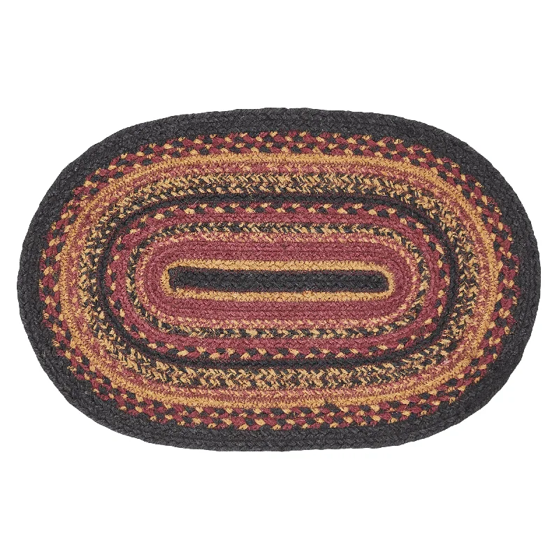 Heritage Farms Jute Oval Placemat 12x18