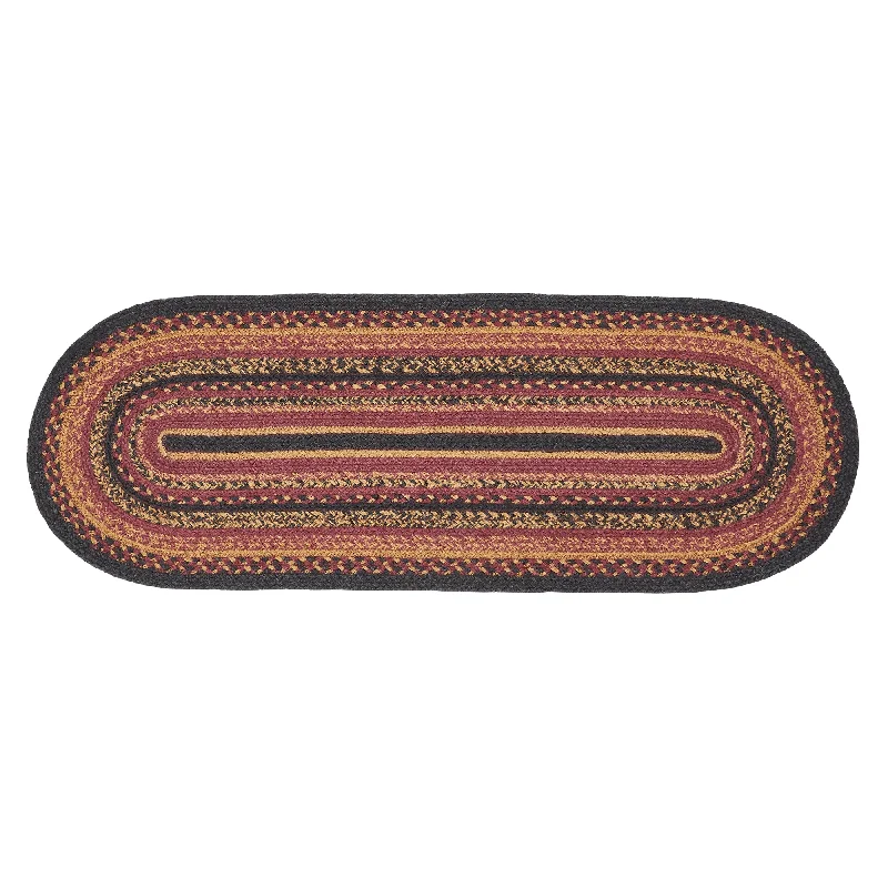 Heritage Farms Jute Oval Runner 13x36