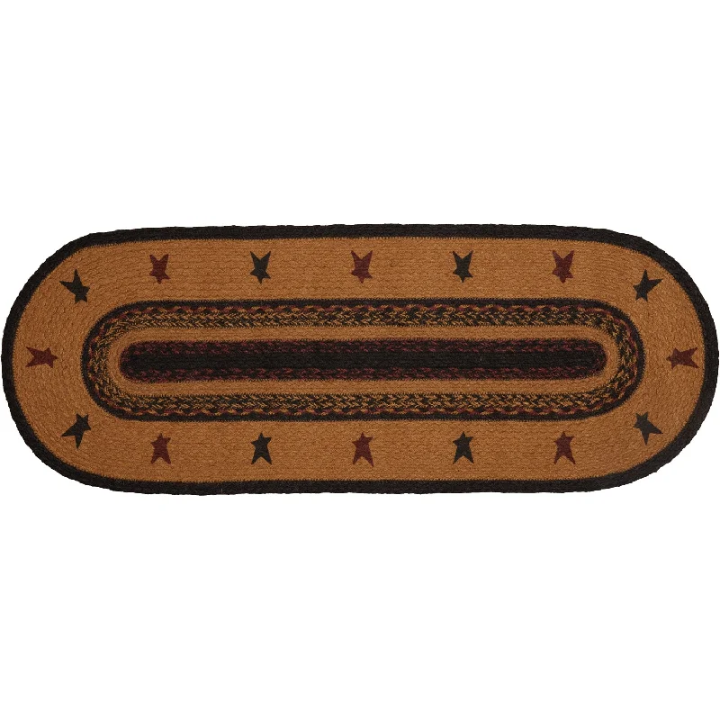 Heritage Farms Star Jute Runner 13x36