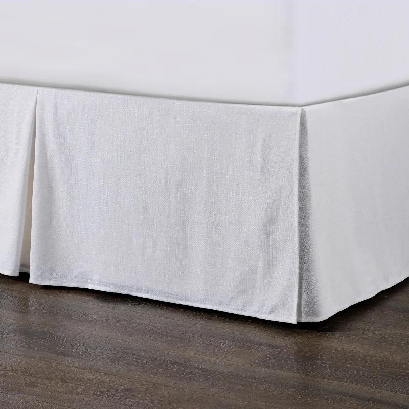 HiEnd Accents Hera Tailored Linen Bed Skirt