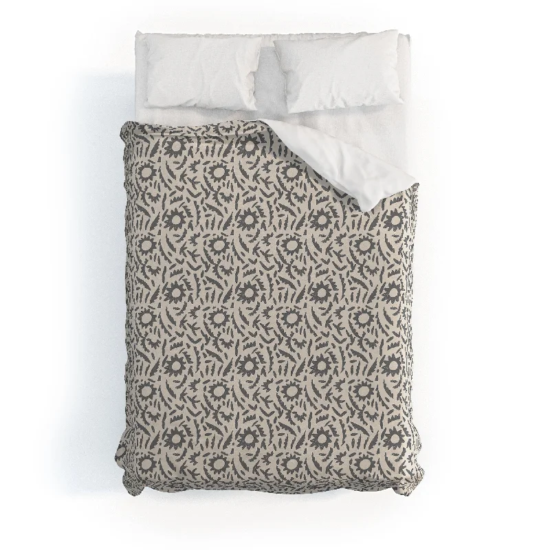 Holli Zollinger Jules Grey Polyester Duvet