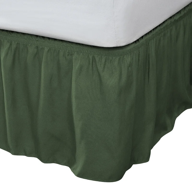 Home Details Wrap Around Bed Ruffle Queen/King in Sage