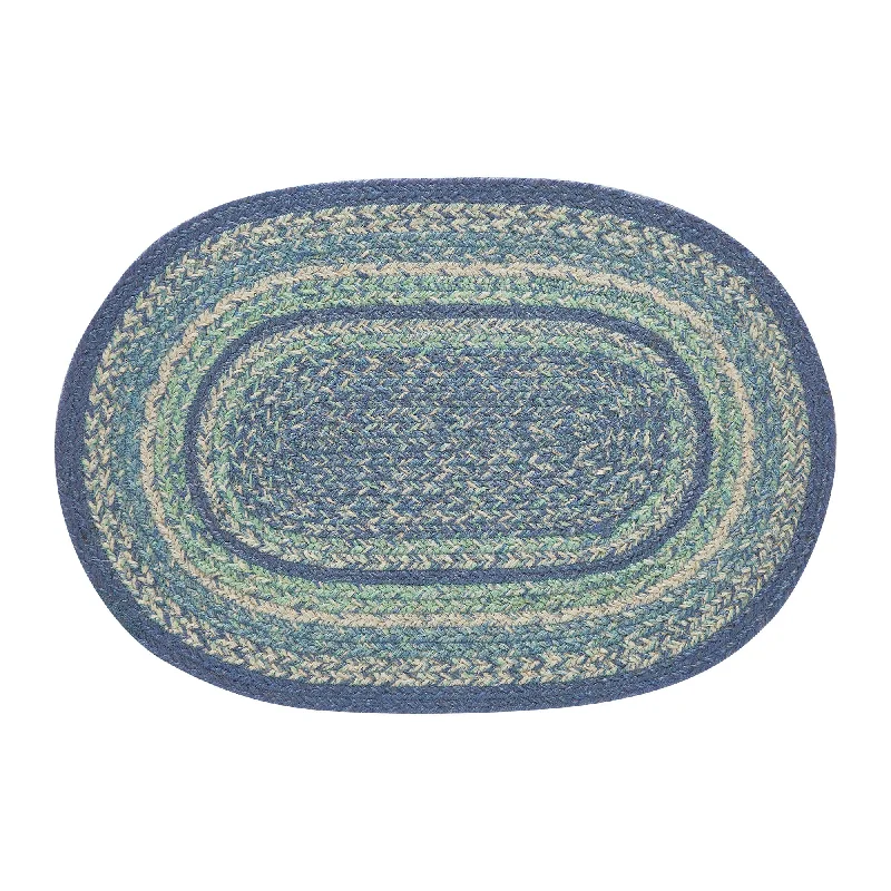 Jolie Jute Oval Placemat 13x19