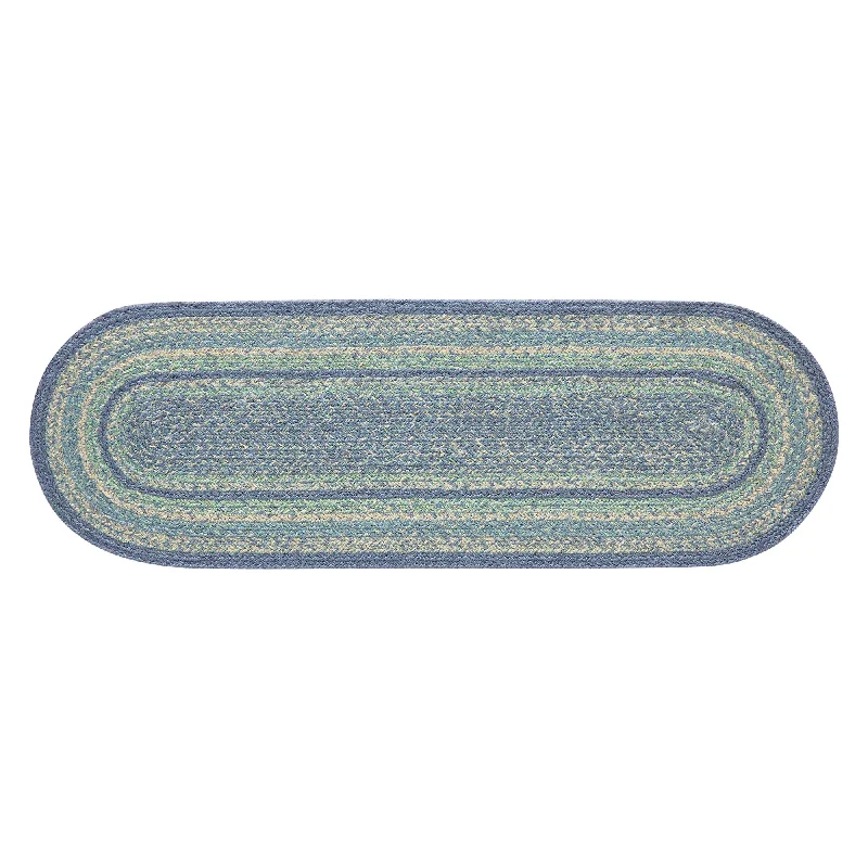 Jolie Jute Oval Runner 12x36