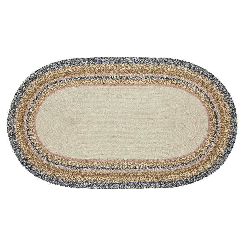 Kaila Happy Spring Jute Rug Oval w/ Pad 27x48