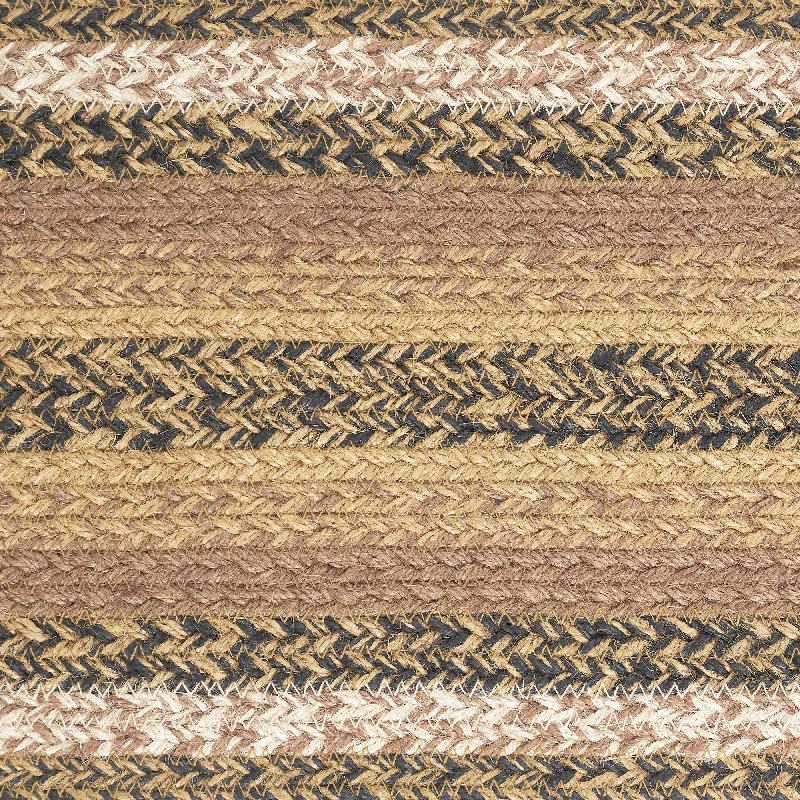 Kettle Grove Jute Stair Tread Oval Latex 8.5x27