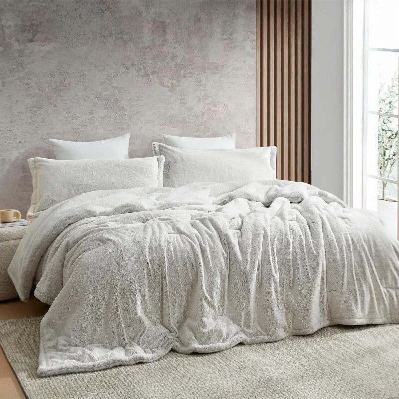 Koala de Albino - Coma Inducer® Oversized Comforter Set - Wallaby White