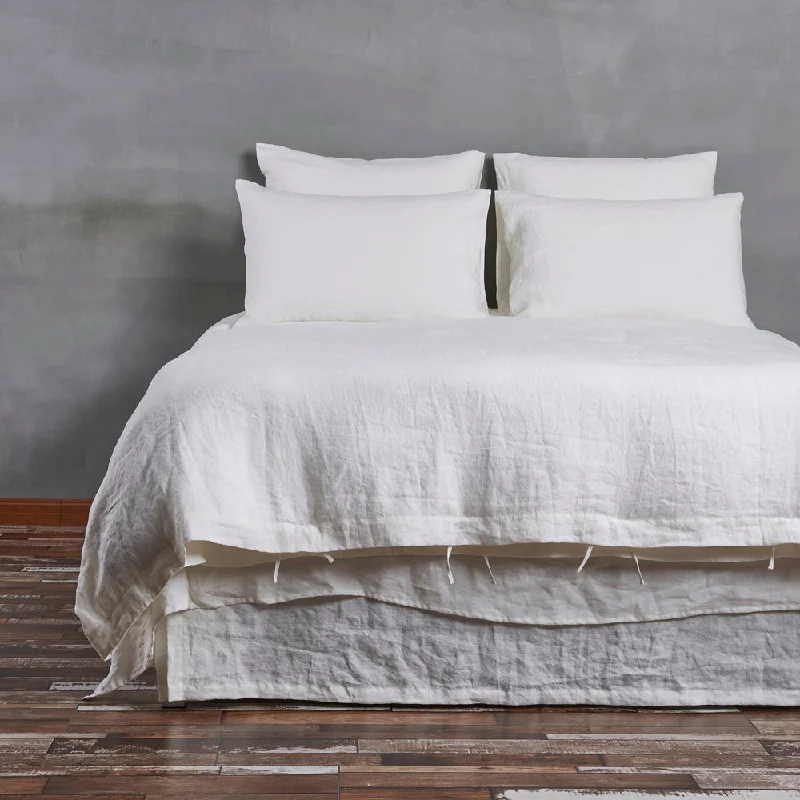 Linen Duvet Cover Chalk