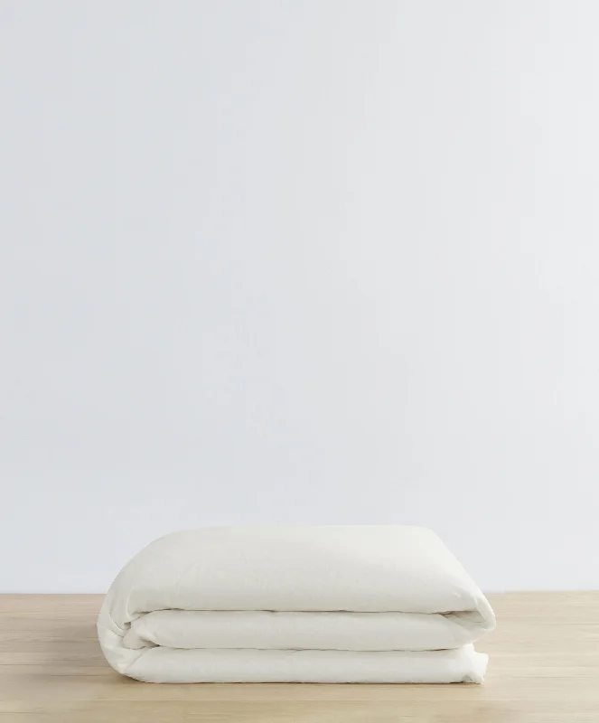 Linen Duvet Cover - Ivory