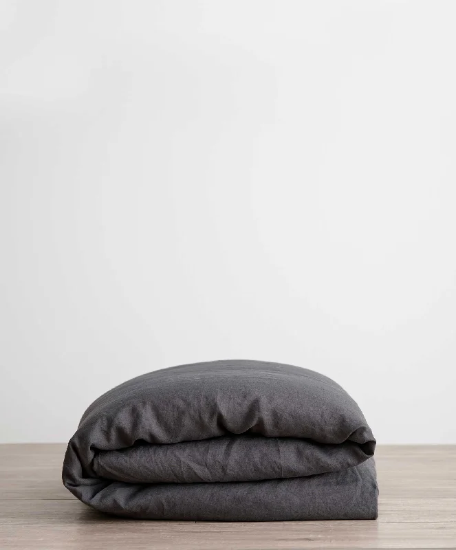 Linen Duvet Cover - Slate