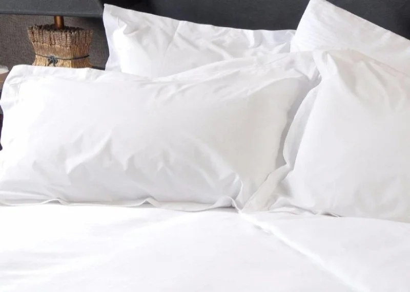 Linen Obsession "Real Hotel Linen" 300 Thread Count Cotton Sateen in Plain White