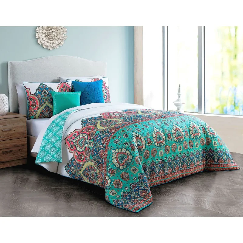 Livia Reversible Bohemian Comforter Set