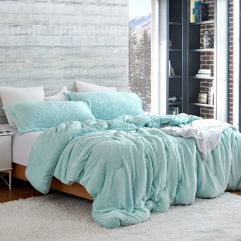 Me Sooo Comfy - Coma Inducer® Oversized Comforter Set - Hushed Mint