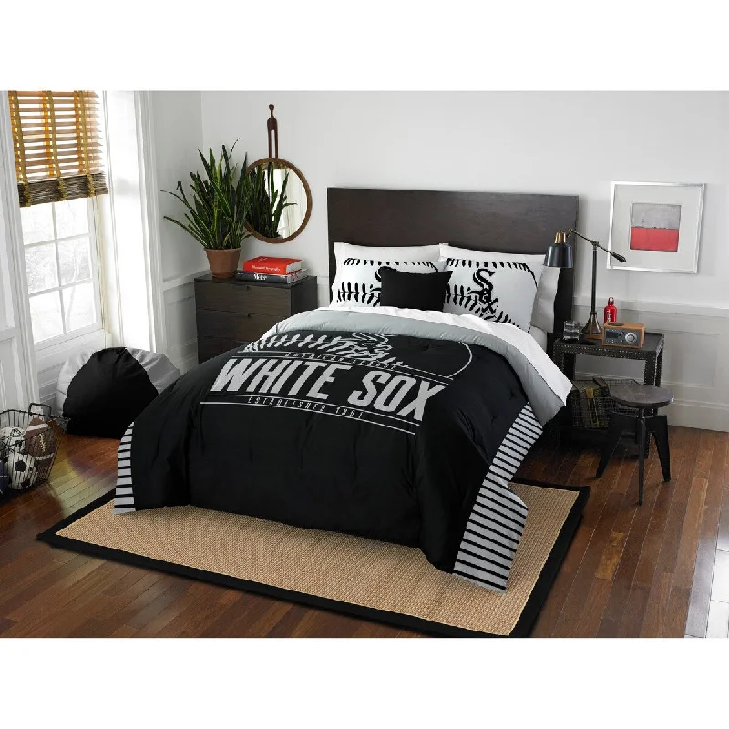 MLB 849 White Sox F/Q Comforter Set