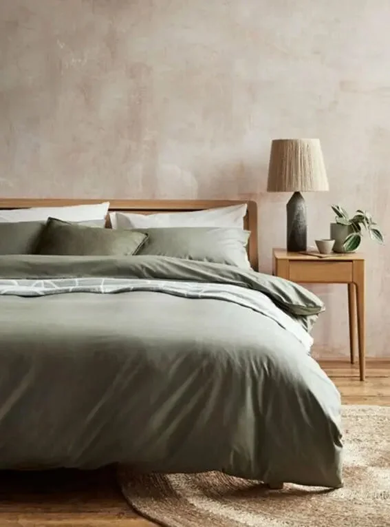 Moss Tencel Cotton Duvet Cover