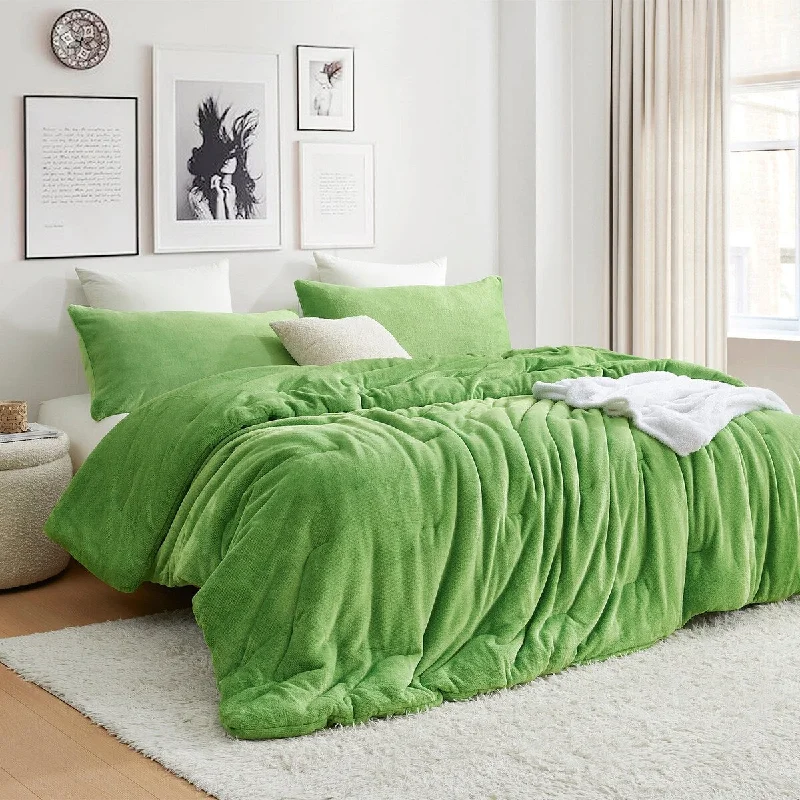 Nashville Ribs - Coma Inducer® Oversized Comforter Set - Grass Green